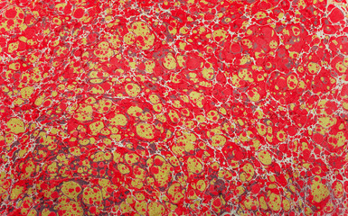  red yellow spotted ebru