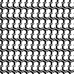 Hexagons pattern. Seamless geometric texture.