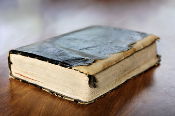 Tattered Old Vintage Holy Bible