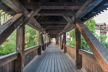 Nürnberg Henkersteg historische Holzbrücke © schulzfoto