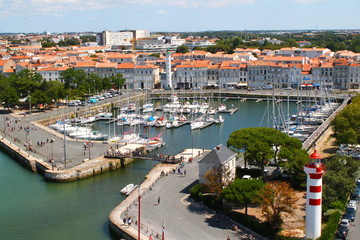 Fototapeta na wymiar Centre historique de La Rochelle, France