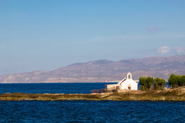 Fototapeta na wymiar Orthodox Chapel, Chersonisos (Hersonissos), Crete, Greece.