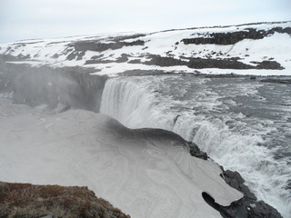 Rivière et Cascades en Islande