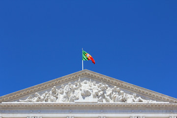 Portuguese Parliament Building, Lisbon, Portugal
