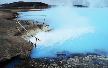 Source d'eau chaud Islande