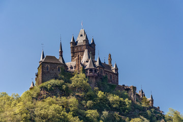 Fototapeta premium Cochem. Reichsburg Castle, Germany.