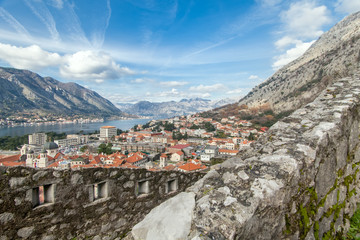 Bay of Kotor, Montenegro. Boka kotorska.