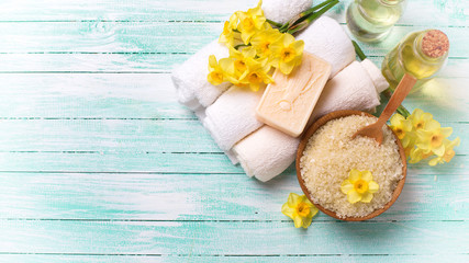 Spa and wellness setting