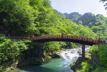 Shinkyo (Sacred Bridge) at Nikko, Japan