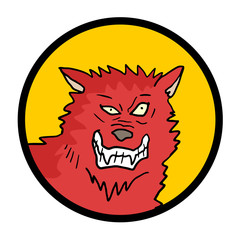 wild wolf icon