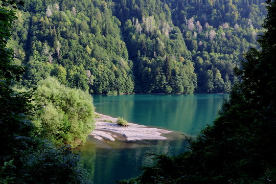 Озеро Рица, Lake Ritsa