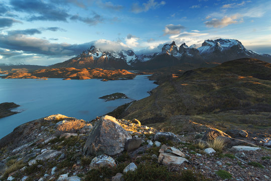 National park Torres del Paine, Patagonia, Chile