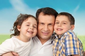 Family, Cheerful, Happiness.