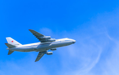 MOSCOW/RUSSIA - MAY 9: An-124-100 Ruslan (Condor) the world larg
