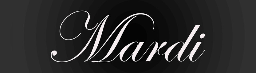 Mardi, jour de semaine