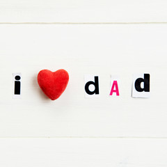 I love dad