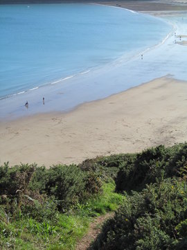 Beach, Pembroke, Dyfed, South Wales