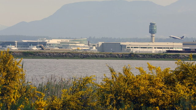Plane Taking Off, Vancouver Airport
