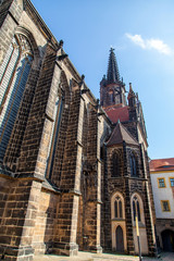 Obraz premium Cathedral in Albrechtsburg castle