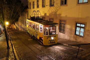 Tram Lisbon, Funicular, Portugal