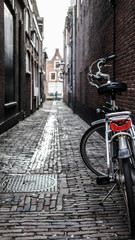 Bike in Leiden alley