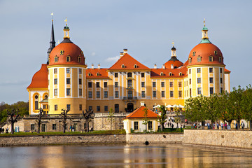Obraz premium Moritzburg Castle today