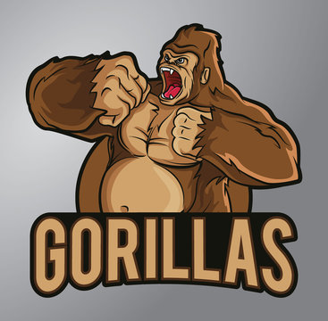 Gorilla mascot