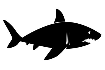 Obraz premium Shark vector image