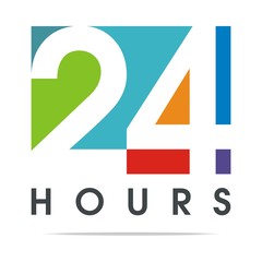 24-hour Business Logo Client Vector Design