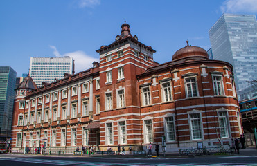 Fototapeta na wymiar Tokyo station