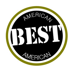 american best design label