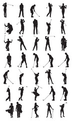 Golf Silhouettes