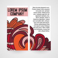 Design of brochure company. 