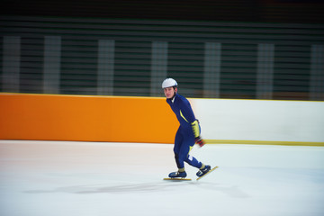 Obraz premium speed skating