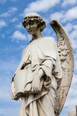 Old cemetery statue