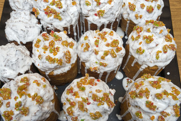 Easter cakes. Easter.