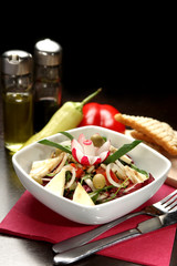 Goat cheese salad