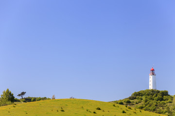 Leuchtturm Dornbusch auf Insel Hiddensee