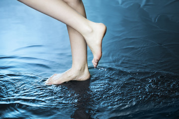 Legs in Water