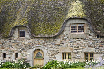 Fototapeta na wymiar Tipica casa bretone