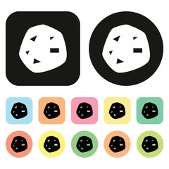 Fototapeta premium Potato icon