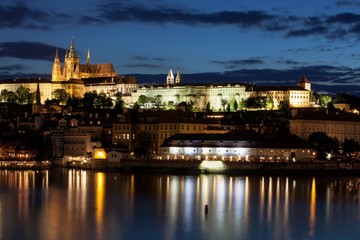 Fototapeta na wymiar beautiful and historic Prague, the capital of the Czech Republic