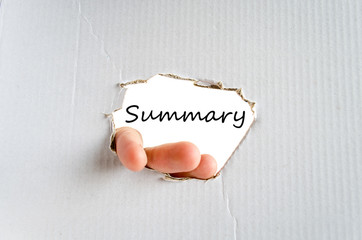 Summary concept