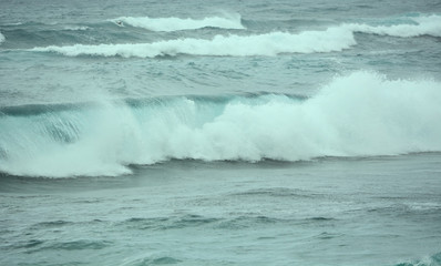 Pacific Ocean surf. Picture can be used as a background