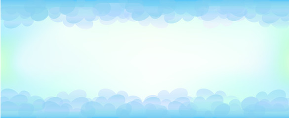 Fototapeta na wymiar cloud and sky vector illustration background