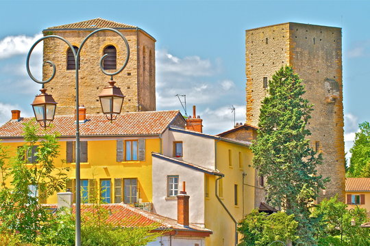saint cyr mont d'or lyonnais  chateaux