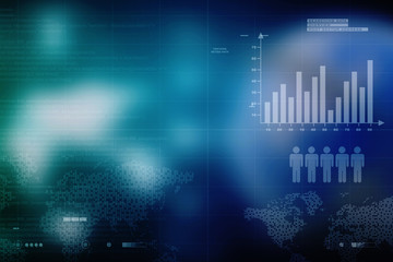 Digital Abstract business background