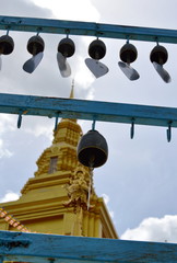 mobile bell in Buddhist temple