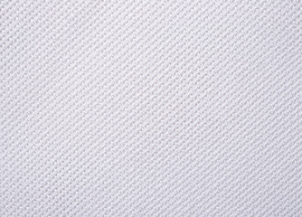 Plakat White cotton canvas for needlework as background