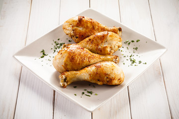 Grilled chicken legs